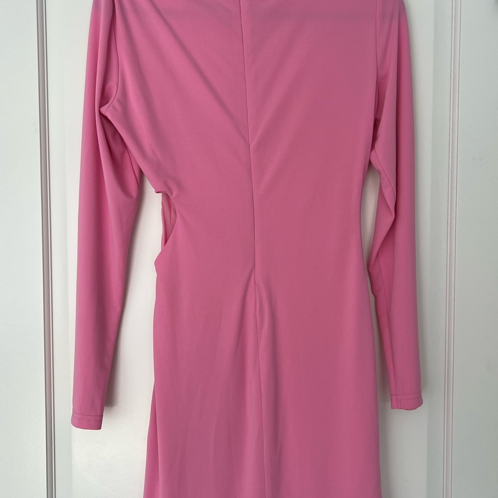 Zara Pink Heart Cut-Out Barbie Dress - Picture 8 of 8